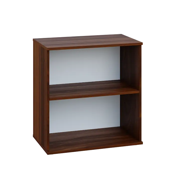 LN 2 - 7N kancelářská skříň, nika, 750x720x400, ořech královský